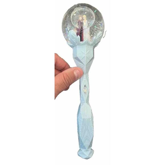 Frozen 2 Snow Globe Musical Wand Anna Elsa Disney “Into The Unknown” Scepter - Picture 2 of 4